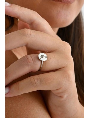 Minamis Silver Bebek Ayağı 925 Ayar Gümüş Yüzük Anne Yüzüğü