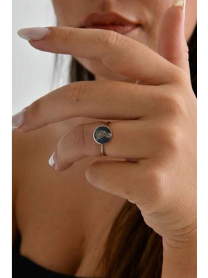 Minamis Silver Bebek Ayağı 925 Ayar Gümüş Yüzük Anne Yüzüğü