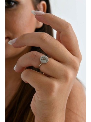 Minamis Silver Bebek Ayağı 925 Ayar Gümüş Yüzük Anne Yüzüğü