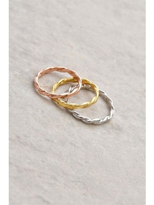 Minamis Silver Rose Halat  925 Ayar Gümüş Yüzük