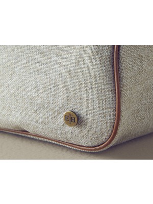 English Home Mocha Seyahat Çantası 17X27X20 cm Bej