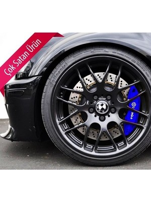 Proton Persona Uyumlu Brembo Fren Disk Kaliper Kapağı Mavi 4'lü Yağ Hortumlu