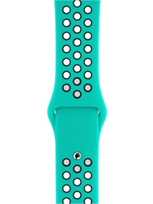 Minsun Watch 2 3 4 5 6 7 8 9 Se 38 40 41MM Uyumlu Delikli Spor Silikon Kordon Pina