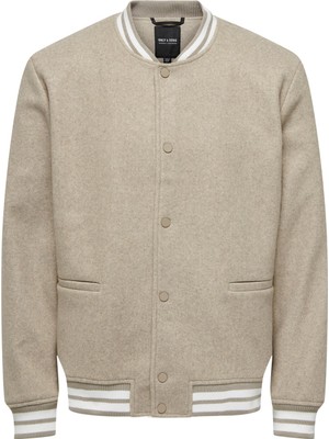 Only & Sons 22025212 Erkek Mont Chinchilla/melange