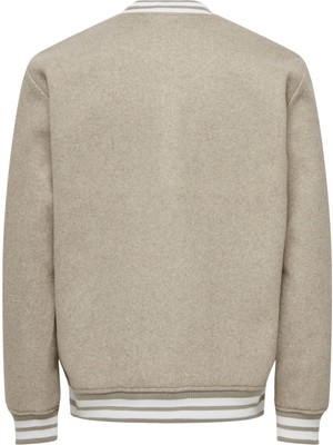 Only & Sons 22025212 Erkek Mont Chinchilla/melange