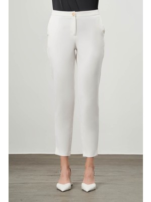 Mizalle Klasik Bsc Ekru Pantolon