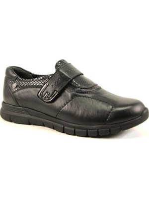 Forelli 29422 Kadın Siyah Comfort Ayakkabı