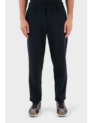 Emporio Armani Yünlü Regular Fit Chino Pantolon Erkek Pantolon 6R1P62 1jobz 09B3