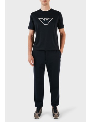 Emporio Armani Yünlü Regular Fit Chino Pantolon Erkek Pantolon 6R1P62 1jobz 09B3