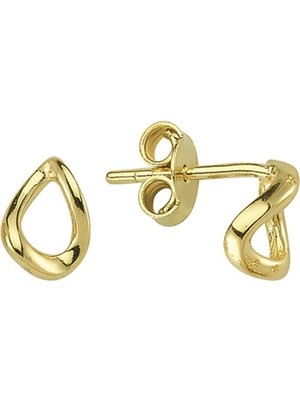 goldkupe 14 Ayar Altın Damla Küpe 1,04 gr