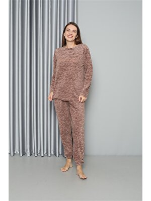 Akbeniz Welsoft Polar Kadın Pijama Takımı 8519