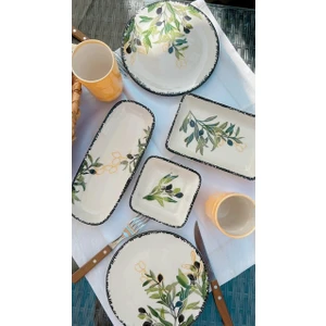 M'art Home Olivia Imroz 5 Parça 2 Kişilik Kahvaltı Seti