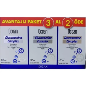 Ocean Glucosamine Complex 60 Tablet -3 Al 2 Öde