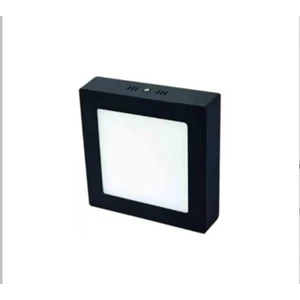 CT-5236 18W/6400K Alm. S.ü LED Armatür Kare (Siyah Kasa) Beyaz Cata