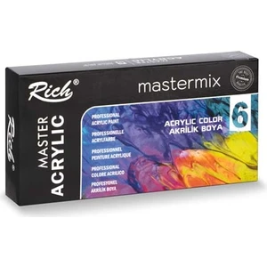 Mastermix 6lı Set Akrilik Boya