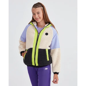 G Outdoor Fleece Full Zip Sherpa Kız Çocuk Mor Ceket SK232176-505