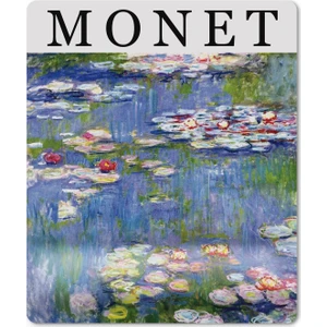 Baskı Tech Monet Nilüfer Çiçekleri Bilek Destekli Mouse Pad
