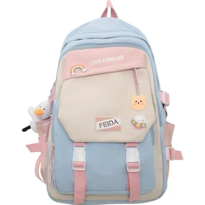 Love Home Okul Çantası Kadın Orta Okul Öğrencisi Sırt Çantası Ortaokul Öğrencisi Büyük Kapasiteli Sırt Çantası 4-6 Sınıf Okul Çantası Ortaokul Kız (Yurt Dışından)
