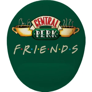 Baskı Tech Central Perk Friends Bilek Destekli Mouse Pad