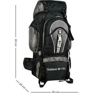 Dağcı Sırt Çantası Outdoor 65+10LT
