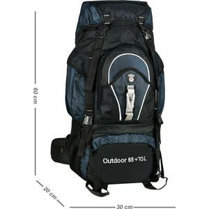 Dağcı Sırt Çantası Outdoor 65+10LT