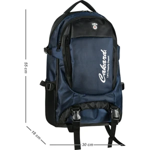 Dağcı Sırt Çantası 50 Litre 20"inç Laptop Bölmeli - LACİVERT