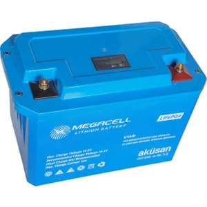 Lifepo4 12.8V 120AH Karavan/marin Abs Lityum Demir Fosfat Akü