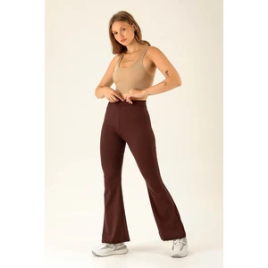 Ispanyol Paça Fitilli Tayt - 404 Acı Kahve