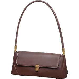 Retro Baget Koltuk Altı Çok Yönlü Omuz Crossbody Çantası (Yurt Dışından)