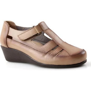 02131 Orto Pedik Kadın Deri Günlük  Ayakkabı