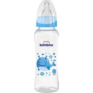 Oval Kavramalı Pp Biberon 250ML 0+ Ay- Mavi Balık