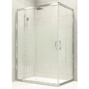 Duşakabin Kare 5mm Çizgili H:190 cm