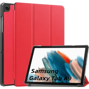 Shin-Wo Samsung Galaxy Tab A9 Plus 2023 Folio Kılıf Çok Açılı Standlı Ince Hafif Koruyucu Kapak (Yurt Dışından)