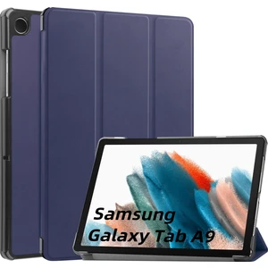 Shin-Wo Samsung Galaxy Tab A9 Plus 2023 Folio Kılıf Çok Açılı Standlı Ince Hafif Koruyucu Kapak (Yurt Dışından)