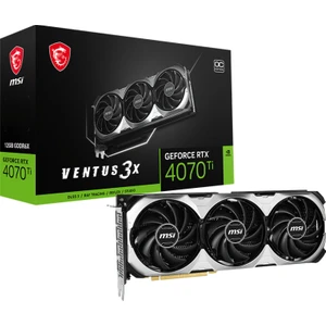 VGA GEFORCE RTX 4070 TI VENTUS 3X E 12G OC RTX4070 TI 12GB GDDR6X 192B DX12 PCIE 4.0 X16 (3XDP 1XHDMI)