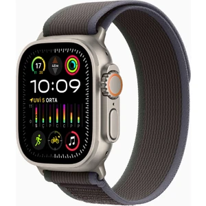 Watch Ultra 2 Gps + Cellular, 49MM Titanyum Kasa Mavi / Siyah Trail Loop - M/l MRF63TU/A