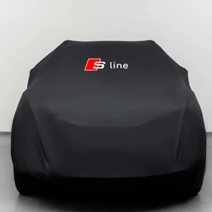 Audı Q3 Suv (2018-) Siyah Otomobil S-Line Logolu Penye Oto Örtüsü