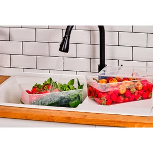 Erzak Dondurucu Buzdolabı Gıda Saklama Büyük Kilitli Saklama Kabı 5 lt 6 Adet