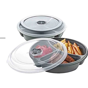 Hobby Life Gree Home 3 Bölmeli Mikrodalga Saklama Kabı