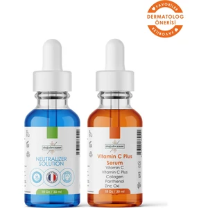 Doğal Eczane Vitamin C Plus Serum 30 ml + Neutralize Solüsyon 30 ml İkili Set