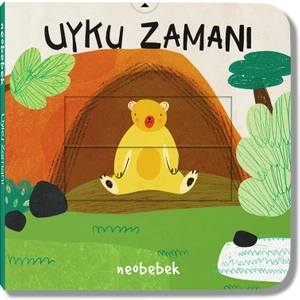 Uyku Zamanı, Çek ve Gör Hareketli Seri, 0-2 Yaş Eğitici Okul Öncesi Kitap –  Ciltli, 8 Sayfa Türkçe