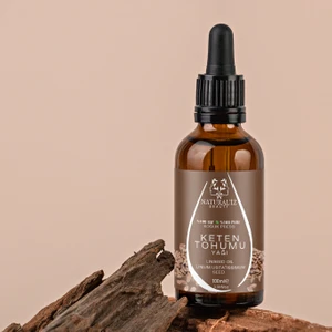 Natural'iz Beauty Keten Tohumu Yağı %100 Saf Soğuk Sıkım