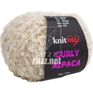 Curly Alpaca KC03 Krem