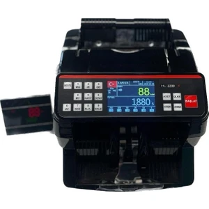 HunterTEC Hl 2200 S %100 Sahte Tespit Karışık Para Sayma Makinesi