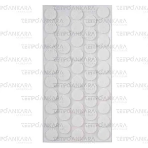 Pacific Beyaz Yapışkanlı Keçe (Ø 20MM)