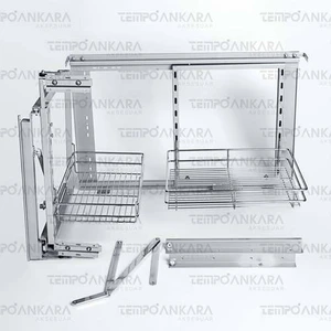 Kapağa Monte Teleskopik Frenli Kör Köşe Sol