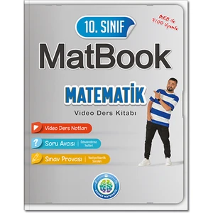 Rehber Matematik 10. Sınıf Matbook Video Ders Kitabı 2024