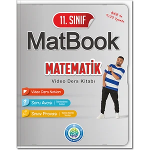 Rehber Matematik 11. Sınıf Matbook Video Ders Kitabı 2024