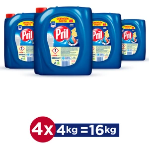 Limon 4 KG x 4 Adet Sıvı Bulaşık Deterjanı