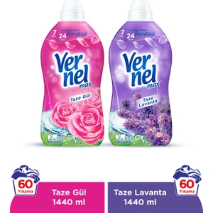 Max Taze Gül 1.44L & Vernel Max Taze Lavanta 1.44L (2'li Set)
